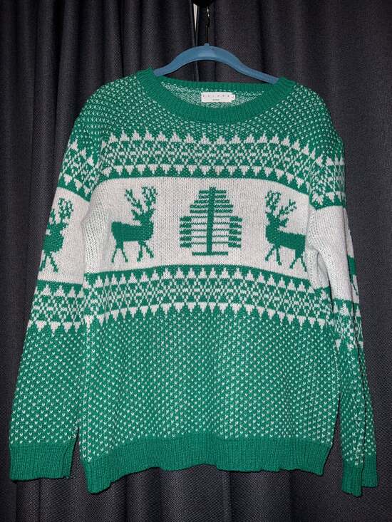 Ugly Christmas Sweater Sweaters - Ugly Christmas Sweater Xmas Size Large